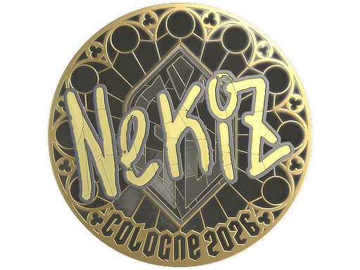 Sticker | NEKiZ (Gold) | Cologne 2026