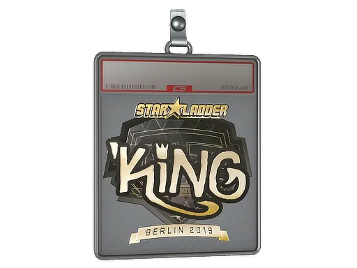 Sticker Slab | kNgV- (Gold) | Berlin 2019