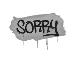 Sealed Graffiti | Sorry CS2 skin