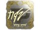 Sticker | NQZ (Gold) | Austin 2025