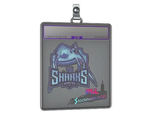 Sticker Slab | Sharks Esports (Holo) | Stockholm 2021