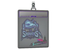Sticker Slab | Sharks Esports (Holo) | Stockholm 2021