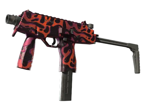 StatTrak™ MP9 | Ruby Poison Dart (Minimal Wear)