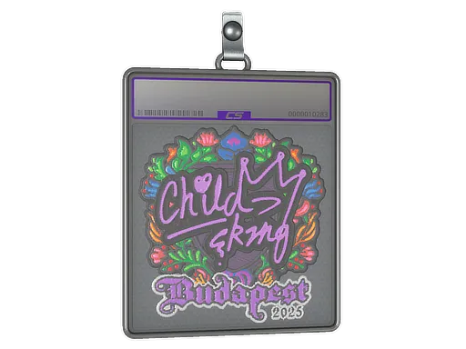 Sticker Slab | ChildKing (Embroidered) | Budapest 2025