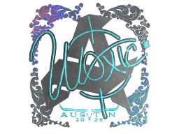 Sticker | woxic (Holo) | Austin 2025