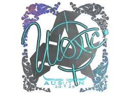 Sticker | woxic (Holo) | Austin 2025