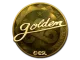 Sticker | Golden (Gold) | Katowice 2019 CS2 skin