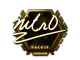 Sticker | nitr0 (Gold) | London 2018 CS2 skin