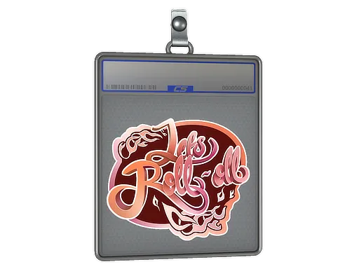 Sticker Slab | Let's Roll-oll