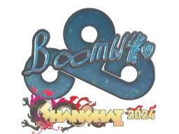 Sticker | Boombl4 (Glitter) | Shanghai 2024