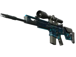 StatTrak™ SCAR-20 | Grotto (Well-Worn)