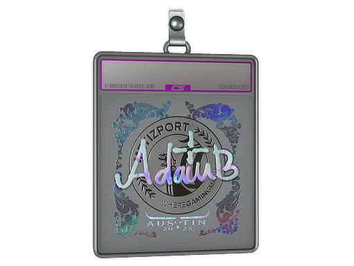 Sticker Slab | adamb (Holo) | Austin 2025