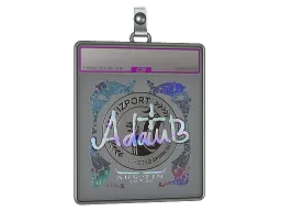 Sticker Slab | adamb (Holo) | Austin 2025