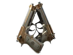 StatTrak™ Dual Berettas | Cartel (Factory New)