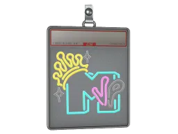 Sticker Slab | Neon MVP (Lenticular)