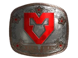 Sticker | MOUZ (Foil) | Austin 2025