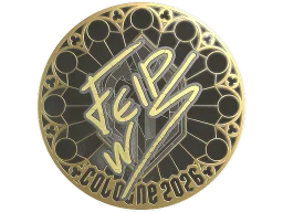 Sticker | felps (Gold) | Cologne 2026