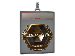 Sticker Slab | oskar (Gold) | London 2018