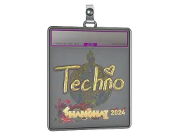 Sticker Slab | Techno4K (Holo) | Shanghai 2024