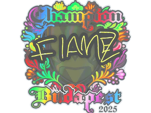 Sticker | FlameZ (Holo, Champion) | Budapest 2025