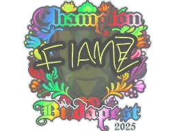Sticker | FlameZ (Holo, Champion) | Budapest 2025