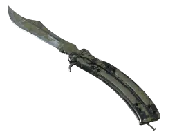★ StatTrak™ Butterfly Knife | Safari Mesh (Battle-Scarred)