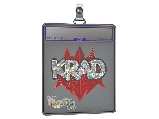 Sticker Slab | Krad (Glitter) | Paris 2023