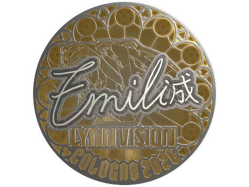 Sticker | EmiliaQAQ (Foil) | Cologne 2026