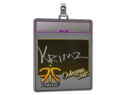 Sticker Slab | KRIMZ (Foil) | Cologne 2015