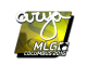 Sticker | arya (Foil) | MLG Columbus 2016