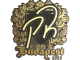 Sticker | PR (Gold) | Budapest 2025