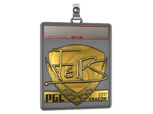 Sticker Slab | felps (Gold) | Krakow 2017