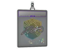 Sticker Slab | nitr0 (Glitter) | Antwerp 2022