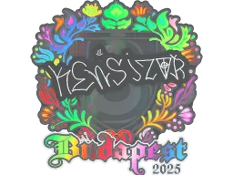 Sticker | kensizor (Holo) | Budapest 2025