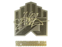 Sticker | Krad (Gold) | Copenhagen 2024