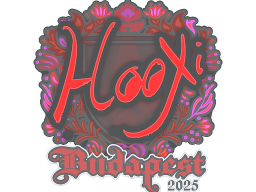 Sticker | HooXi | Budapest 2025