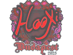 Sticker | HooXi | Budapest 2025