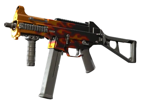 UMP-45 | Blaze (Minimal Wear)