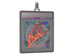 Sticker Slab | khaN (Holo) | Austin 2025