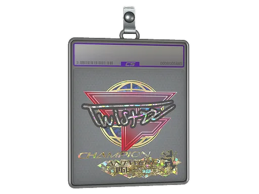 Sticker Slab | Twistzz (Glitter, Champion) | Antwerp 2022