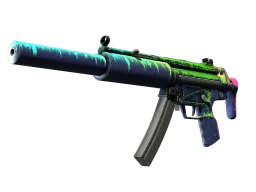 StatTrak™ MP5-SD | Phosphor (Well-Worn)