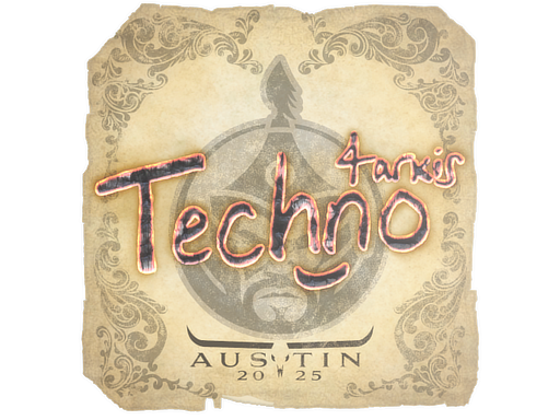 Sticker | Techno4K | Austin 2025