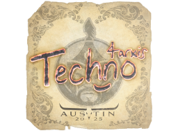 Sticker | Techno4K | Austin 2025
