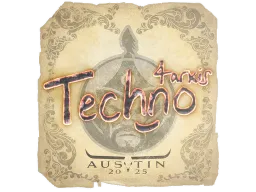 Sticker | Techno4K | Austin 2025
