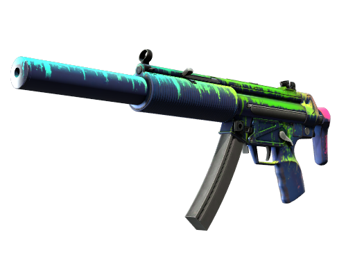 StatTrak™ MP5-SD | Phosphor (Minimal Wear)