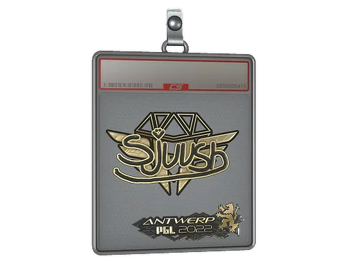 Sticker Slab | sjuush (Gold) | Antwerp 2022