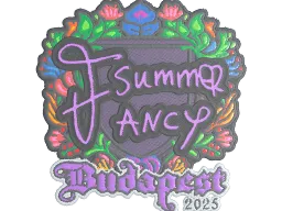 Sticker | Summer (Embroidered) | Budapest 2025