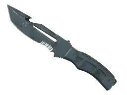 ★ Survival Knife | Night Stripe (Battle-Scarred)