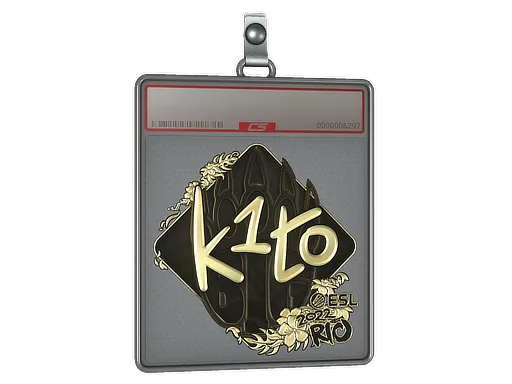 Sticker Slab | k1to (Gold) | Rio 2022