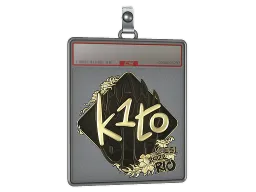 Sticker Slab | k1to (Gold) | Rio 2022